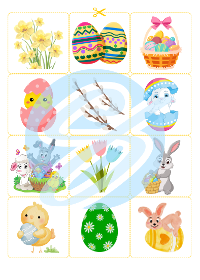 GRA MEMORY WIELKANOCNE WIELKANOC