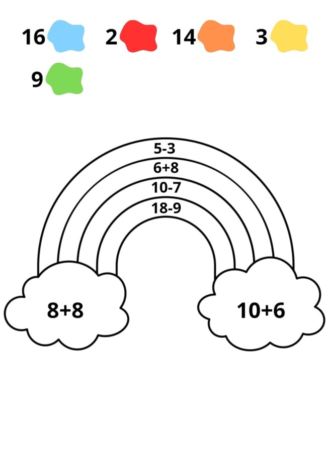 Matematyczna kolorowanka