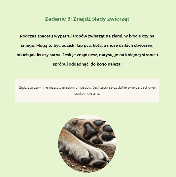 Paszport przyrodnika (Książeczka z zadaniami)