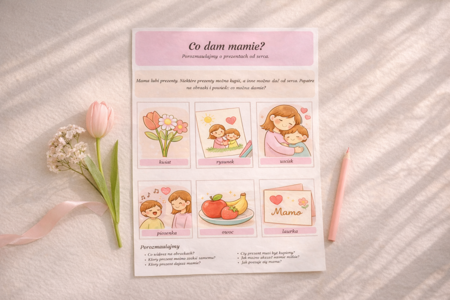 Co dam mamie? [Rozmowa obrazkowa]