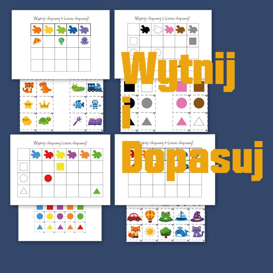 Karty Pracy Kolory – Materiały do Druku dla Przedszkola