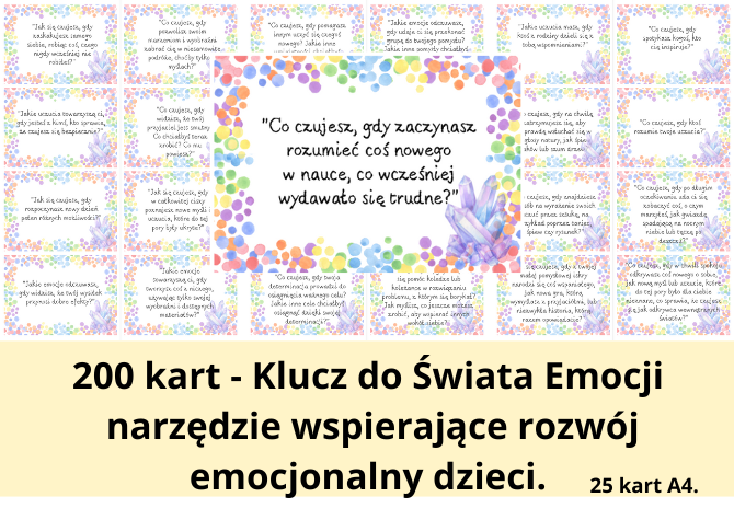 Karty - Klucz do Świata Emocji - 200 kart