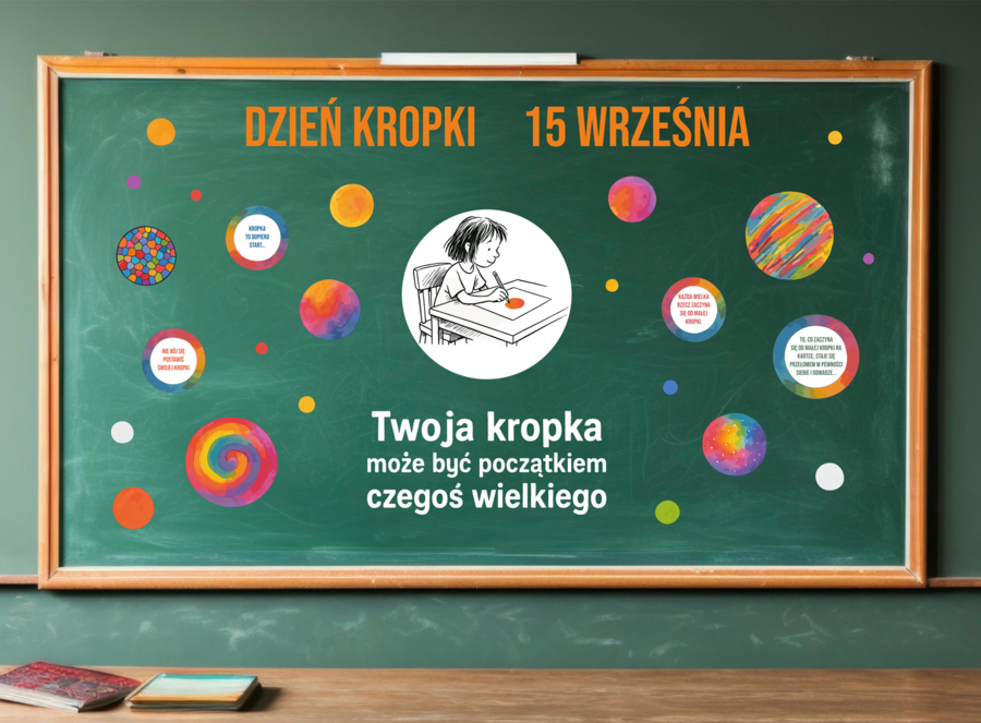 Gotowa grafika edukacyjna – „Dzień kropki”