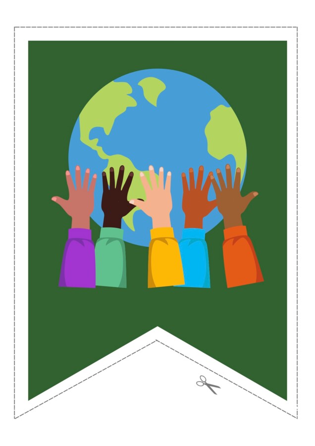 Girlanda na Dzień Ziemi