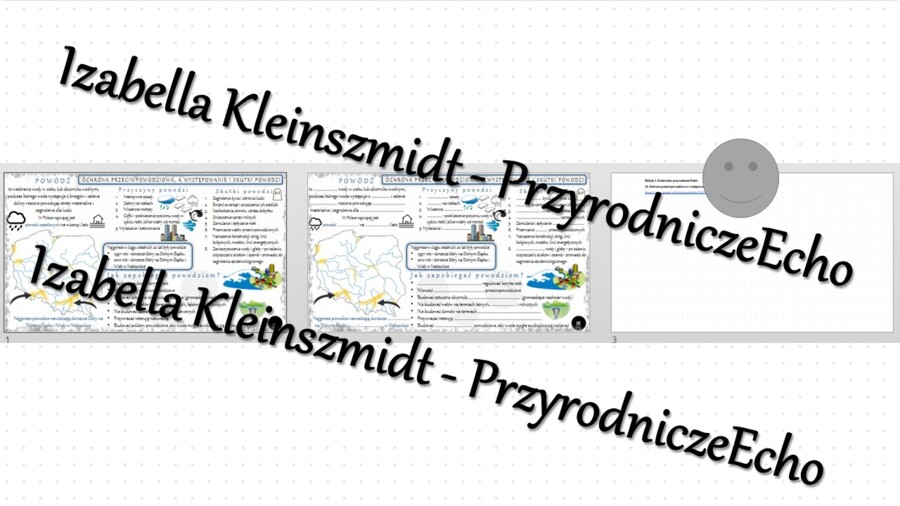 Minizestaw na temat „Ochrona przeciwpowodziowa a występowanie i skutki powodzi” – sketchnotka + karta pracy w power point + gratisowy link do prezentacji multimedialnej niekomercyjnej wykonanej w genial.ly do indywidualnego pobrania i użycia do celów nie