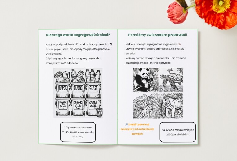 Kolorowanki ekologiczne