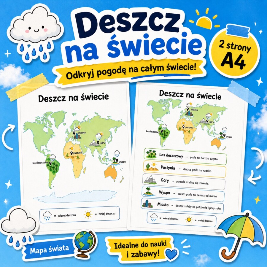 Deszcz na świecie