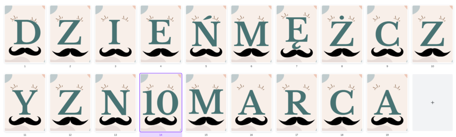 Dzień Mężczyzn - GIRLANDA