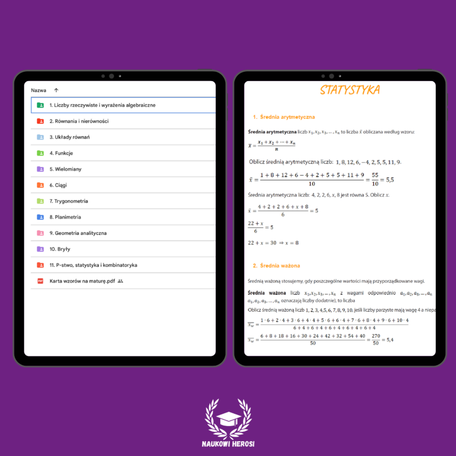 Notatki maturalne - Matematyka P