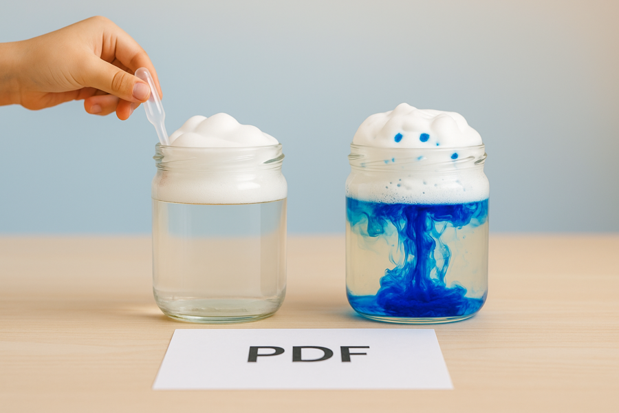 „Burza w Słoiku” — prosty eksperyment