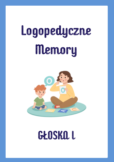 MEMORY LOGOPEDIA TERAPIA GŁOSKA L ĆWICZENIA