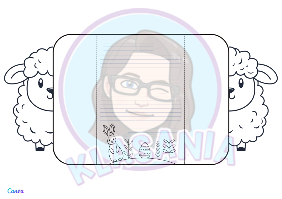 Kartki wielkanocne i instrukcja pisania życzeń.