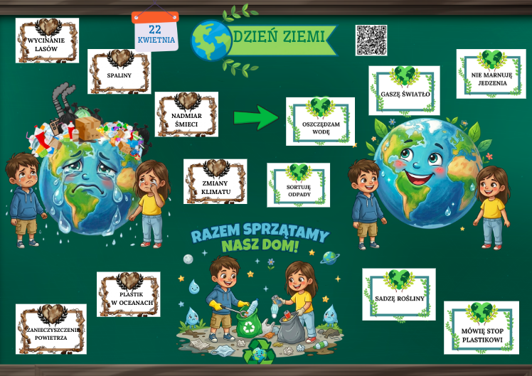 Mega Pakiet na Dzień ZIemi: Gazetka, Kolorowanka XXL i Filmik Edukacyjny