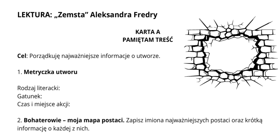 Powtórzenie materiału do egzaminu ósmoklasisty z języka polskiego
