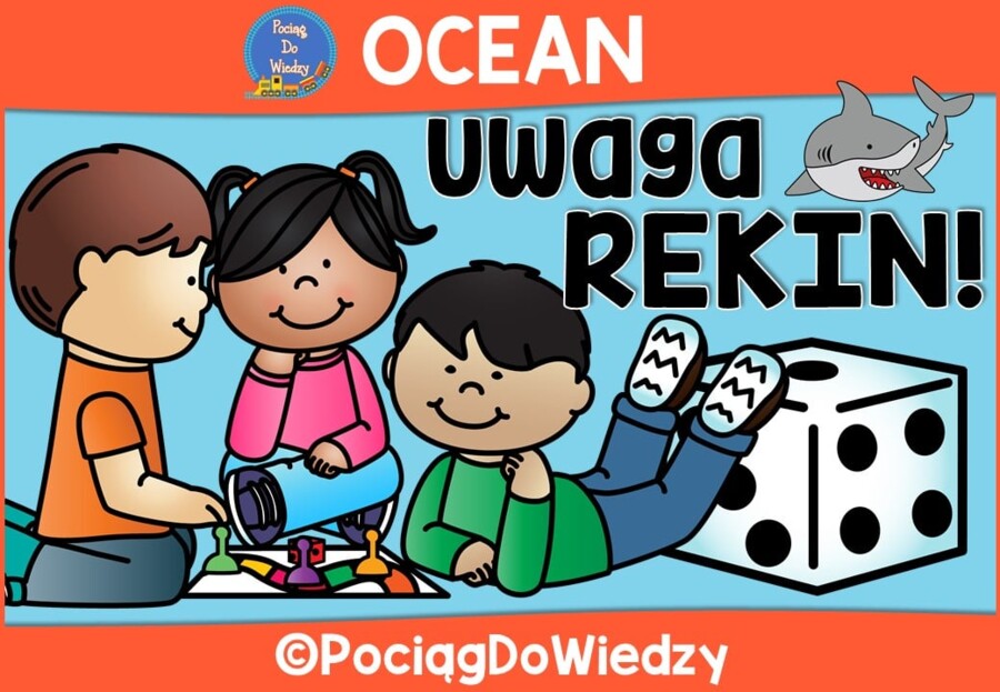 Lato Gra planszowa - Uwaga rekin!