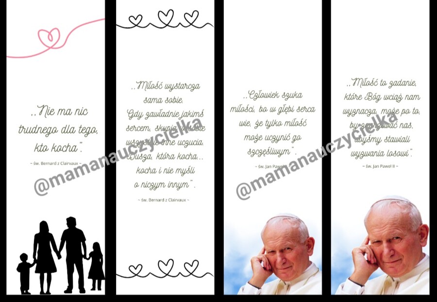 Zakładki ze Świętymi