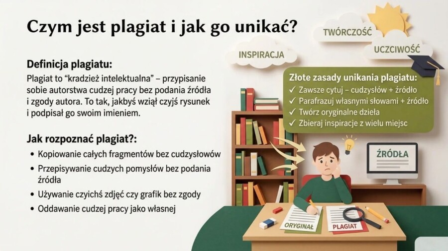 Światowy Dzień Książki i Praw Autorskich – czytanie, twórczość i szacunek do autorów (gazetka szkolna / prezentacja)