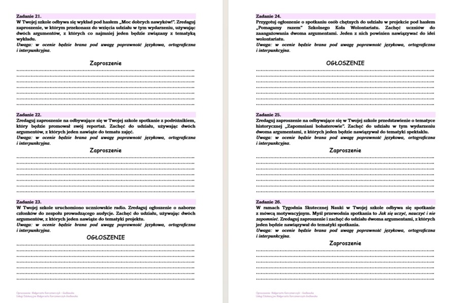 Ćwiczenia argumentacyjne