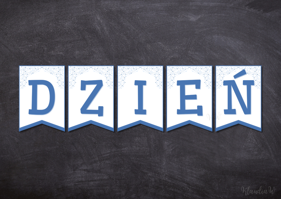 Dzień Bezpiecznego Internetu - girlanda