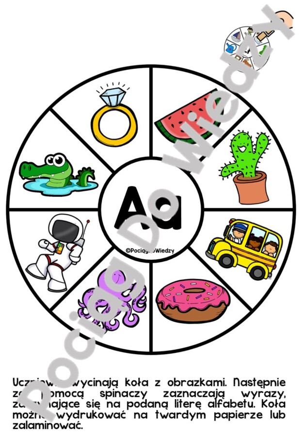 Alfabet - Odgaduję wyrazy