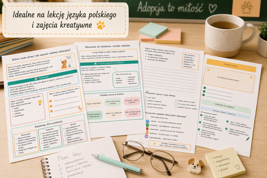 Reklama adopcji Reksia – tekst perswazyjny