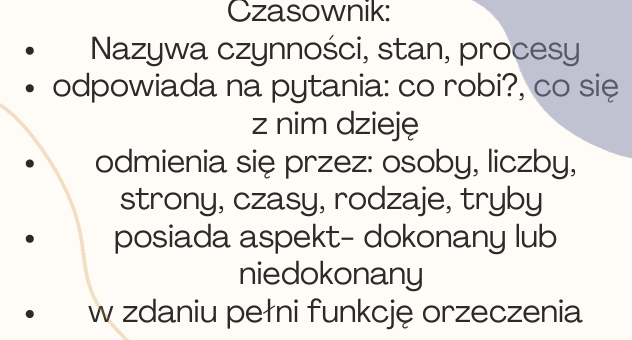 Prezentacja w pdf części mowy