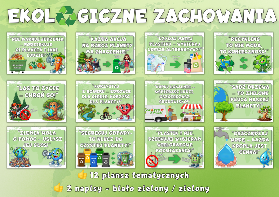 EKOLOGICZNE ZACHOWANIA - Gazetka szkolna