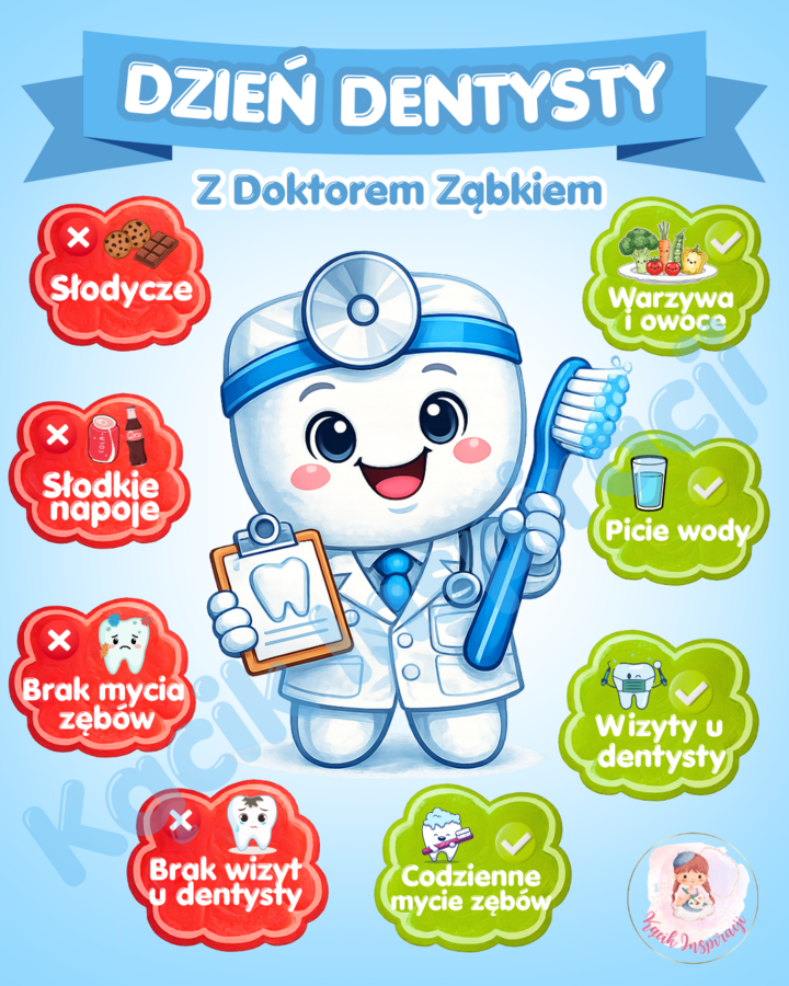 🦷 DZIEŃ DENTYSTY Z DOKTOREM ZĄBKIEM 🦷
