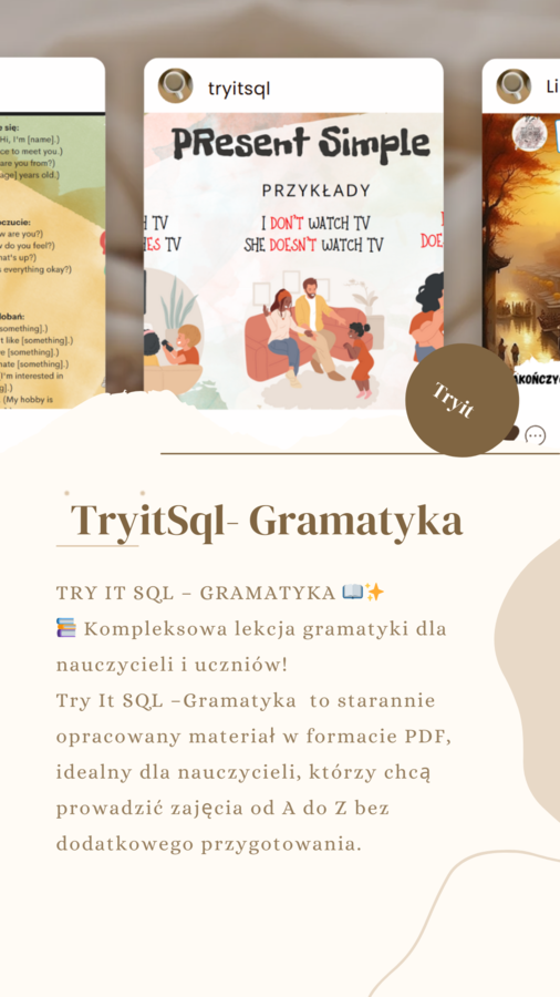TryitSql- Gramatyka