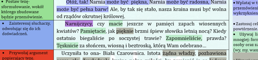 REDAGUJEMY PRZEMÓWIENIE. KROK DRUGI. ZESTAW CWICZEŃ DLA UCZNIÓW KLAS 5-6.