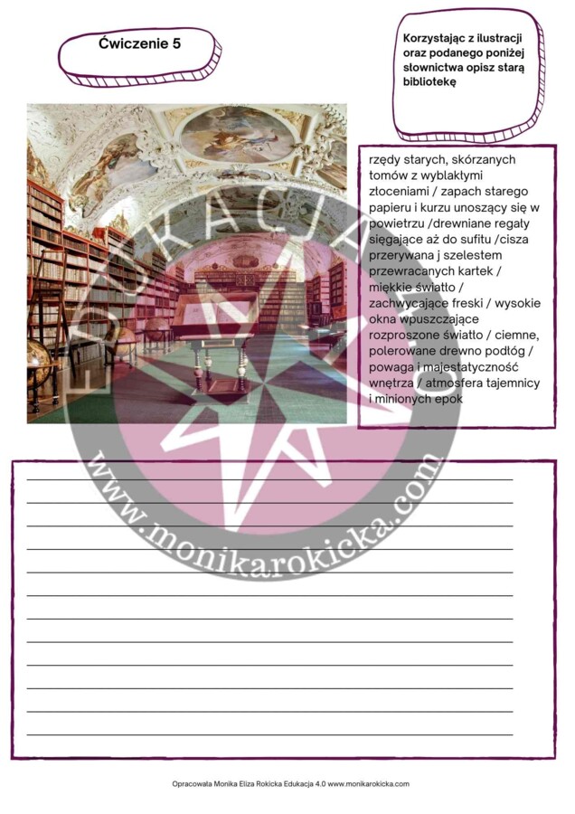 Opis miejsca_ słownictwo i ćwiczenia