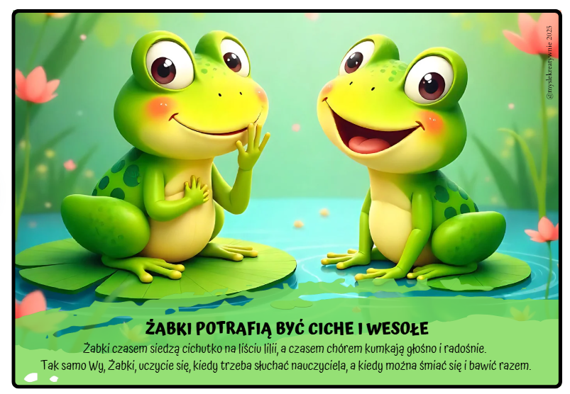 ŻABKI - plansze powitalne