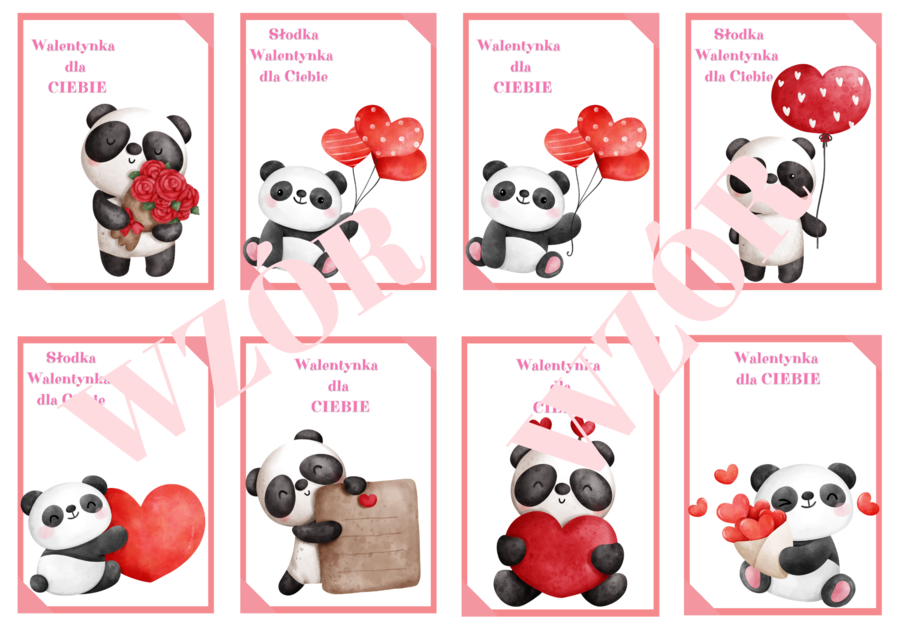 Walentynki z Pandą