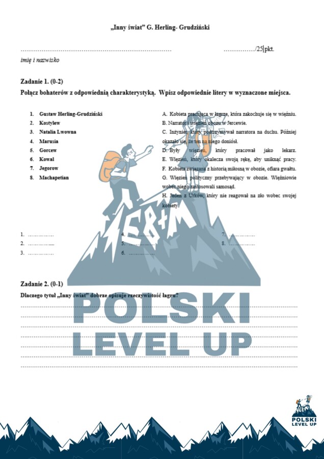 Kartkówka_Inny świat_Polski Level Up
