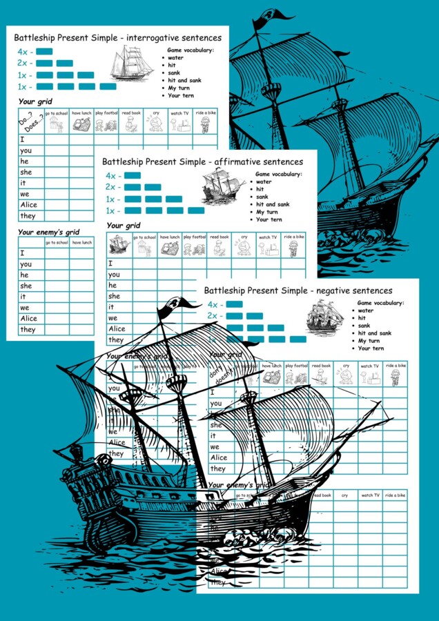 Battleship Present Simple
