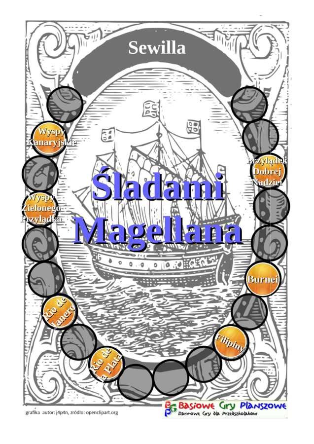 Śladami Magellana – Gra planszowa