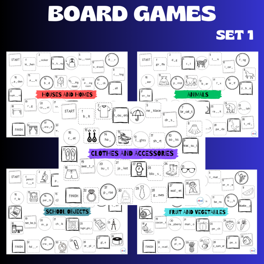 BOARD GAMES SET 1