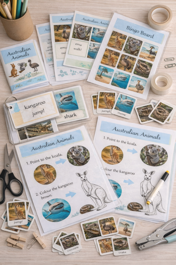 Australian animals. My trip to Australia [ANGIELSKI DLA KLAS 1-3]