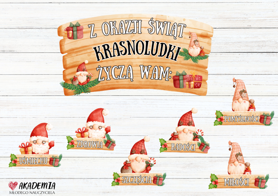 Życzenia świąteczne grupa "Krasnoludki"