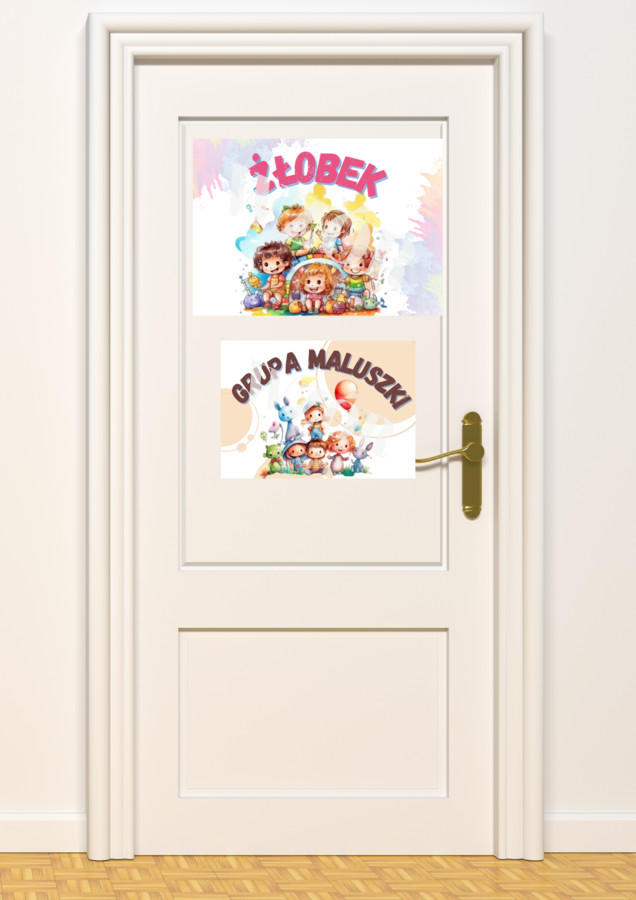 Tabliczki do przedszkola na drzwi