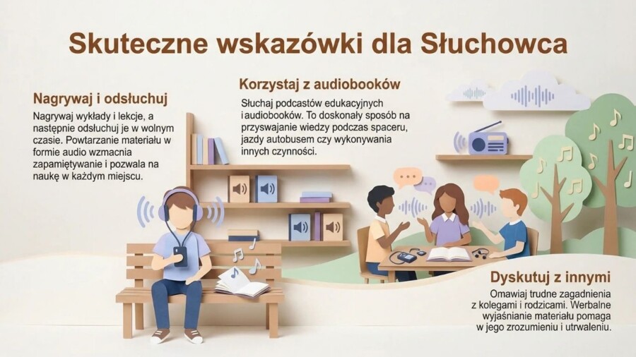 Style uczenia się (gazetka szkolna / prezentacja)