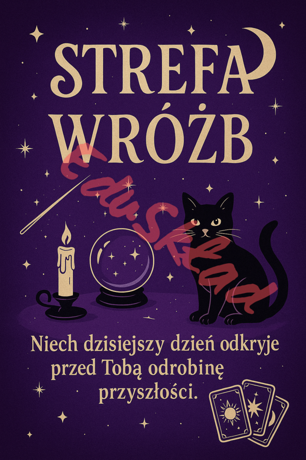 🪄 Andrzejkowa Strefa Wróżb – zestaw plakatów i wróżb dla szkoły