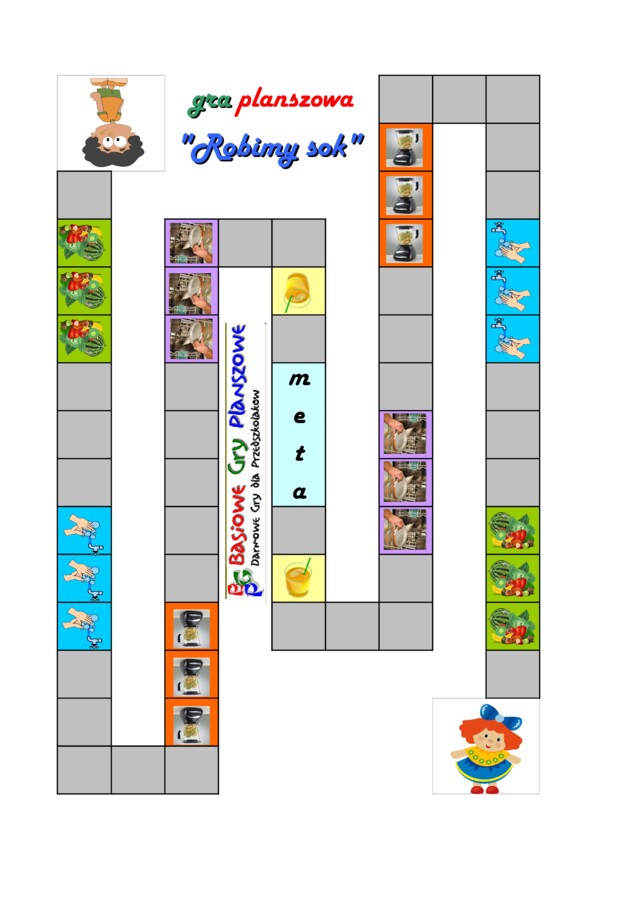 Robimy sok – Gra planszowa