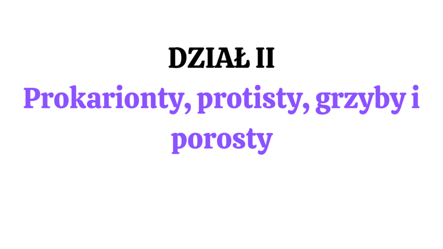 PAKIET: bakterie + protisty + grzyby + klasyfikacja organizmów 2 KLASA BIOLOGIA ROZSZERZONA