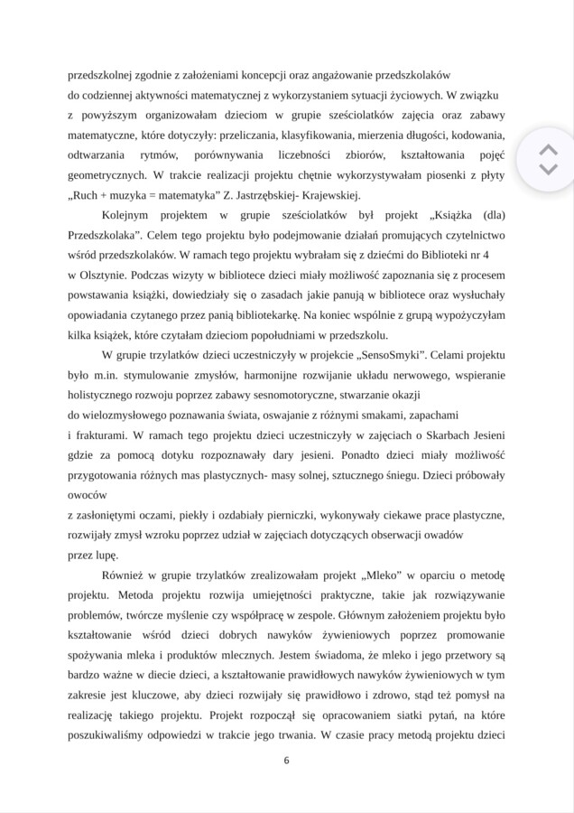 Sprawozdanie z realizacji planu rozwoju zawodowego nauczyciela kontraktowego ubiegającego się o stopień nauczyciela mianowanego