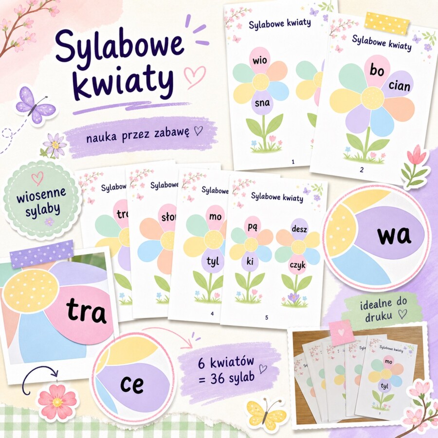 Sylabowe kwiaty