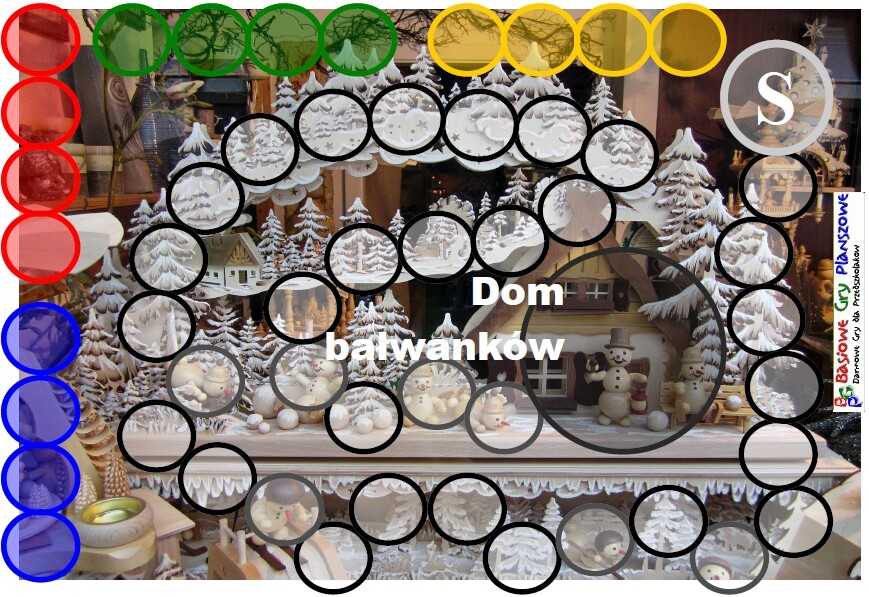 Dom bałwanków – Gra planszowa