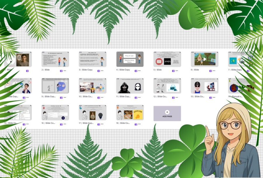 Prezentacja multimedialna w genial.ly „Czy jestem anonimowy w sieci?”. Edukacja zdrowotna. Klasa 4. Dział „Moje miejsce w internecie”.