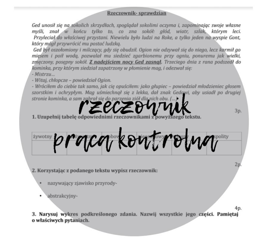 Rzeczownik