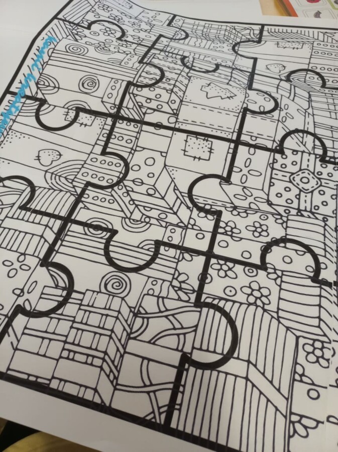 Świąteczne puzzle XXL